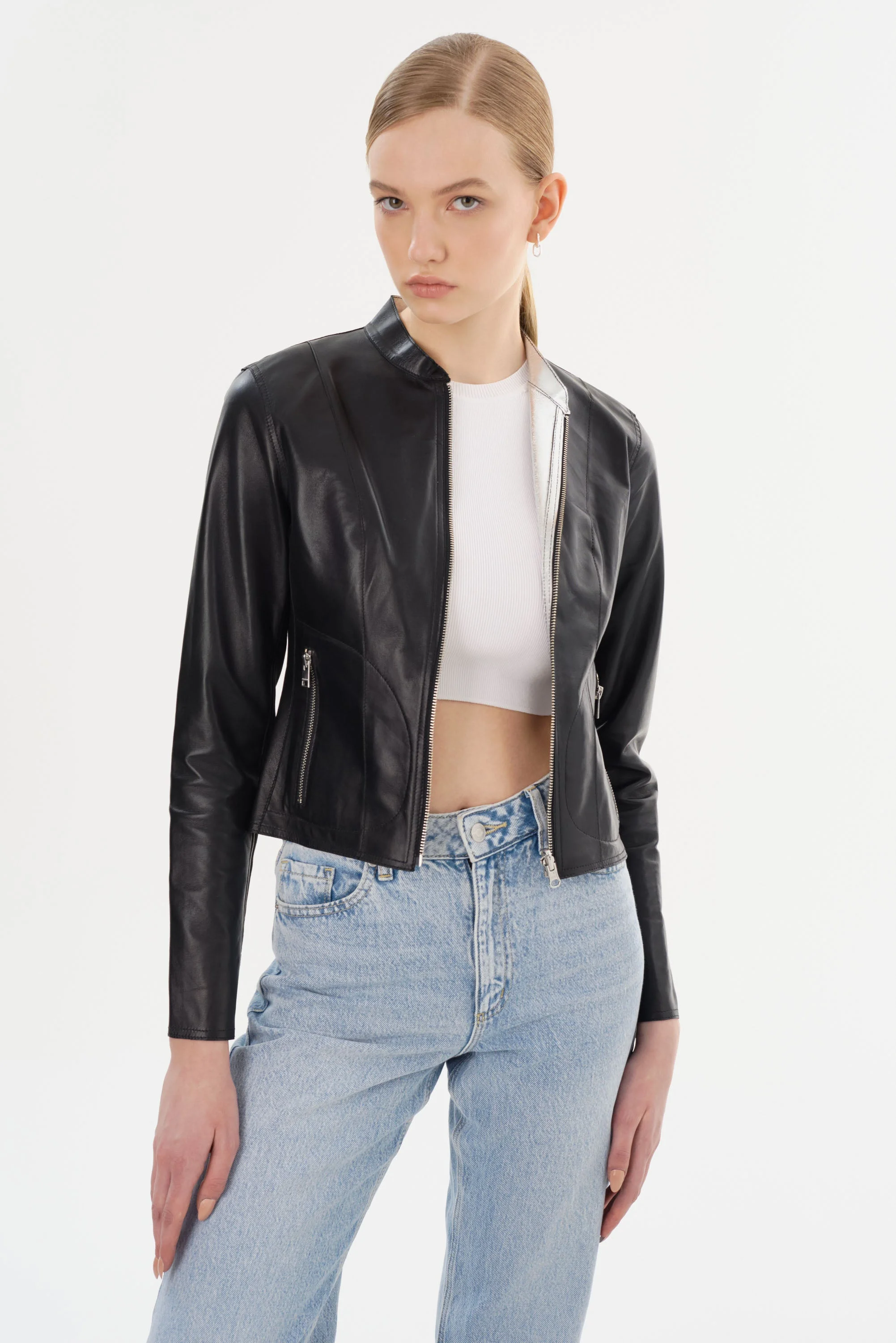 CHAPIN | Reversible Leather Bomber - 1