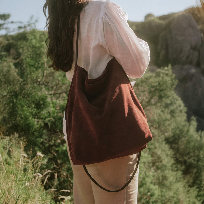 MULTI WAY MISSION SHOULDER BAG - RUBY BROWN 6
