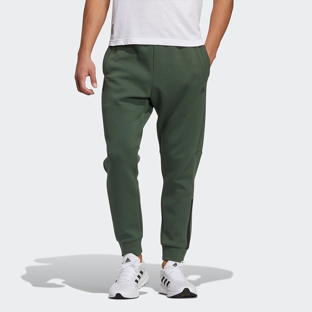 adidas Series WJ PNT PNT SWT Running Training Sports Long Pants Green GP0888 - 2