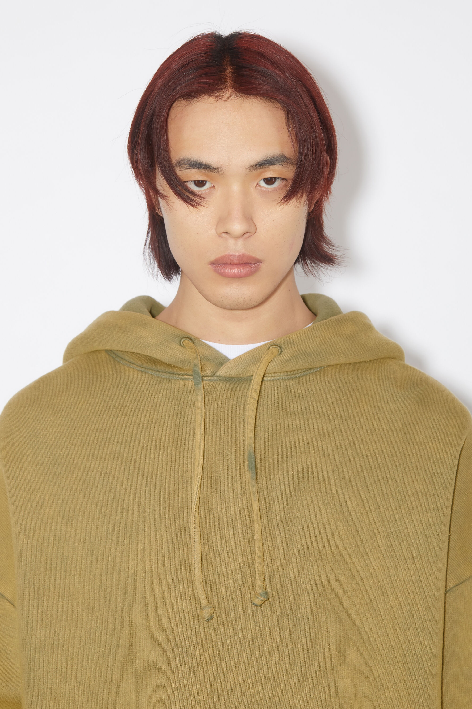 Hooded sweater - Sage green - 4