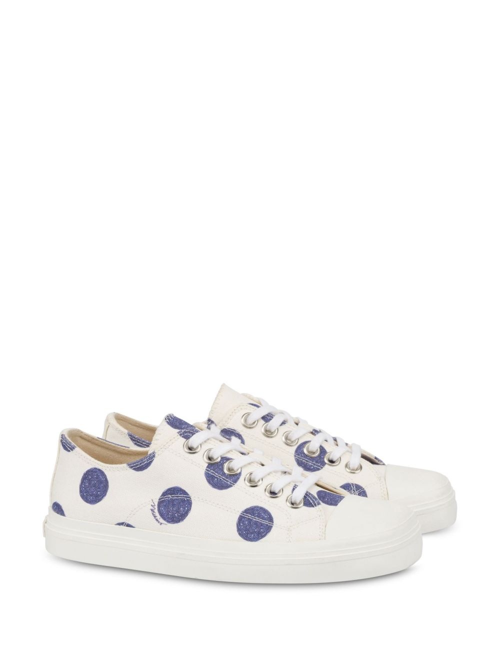 polka dot-print sneakers - 2