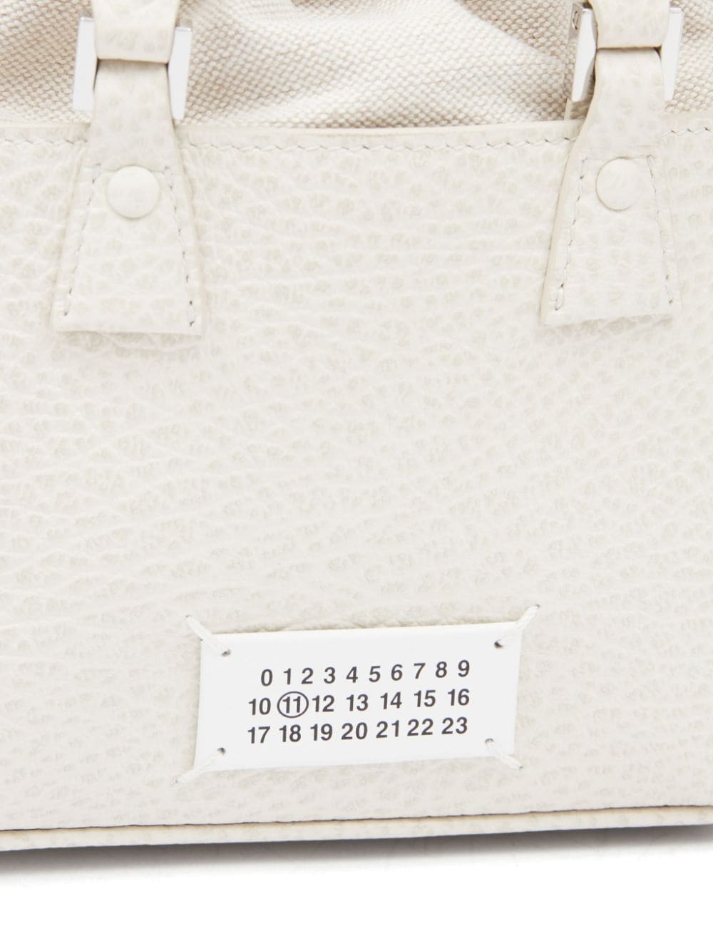 5AC Horizontal leather tote bag - 5