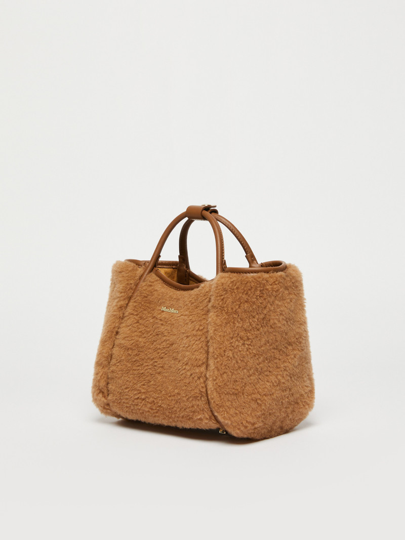 Max Mara TMARINXS Extra Small Teddy fabric Marine Bag outlook