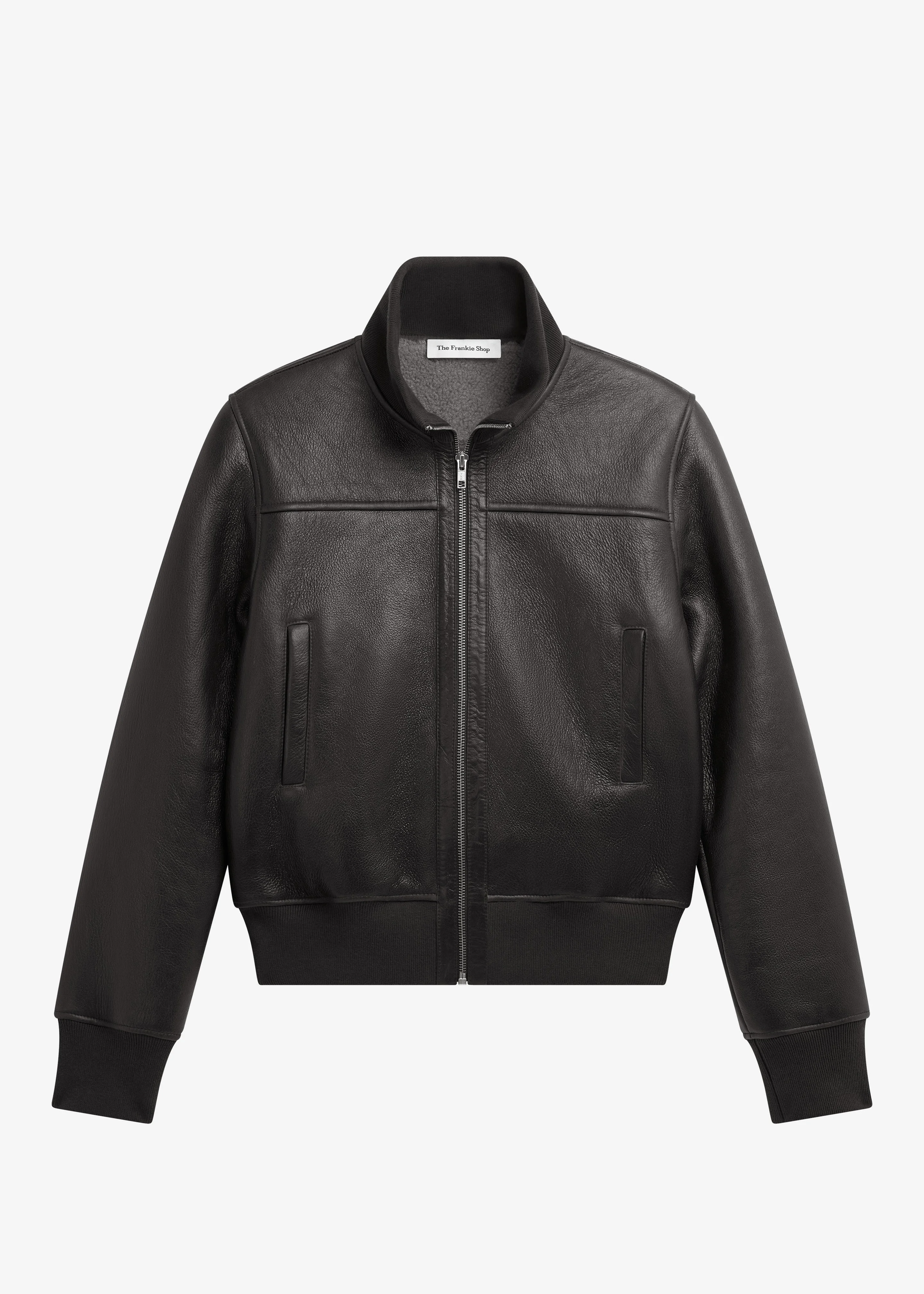 Tobias Leather Jacket - Black - 1