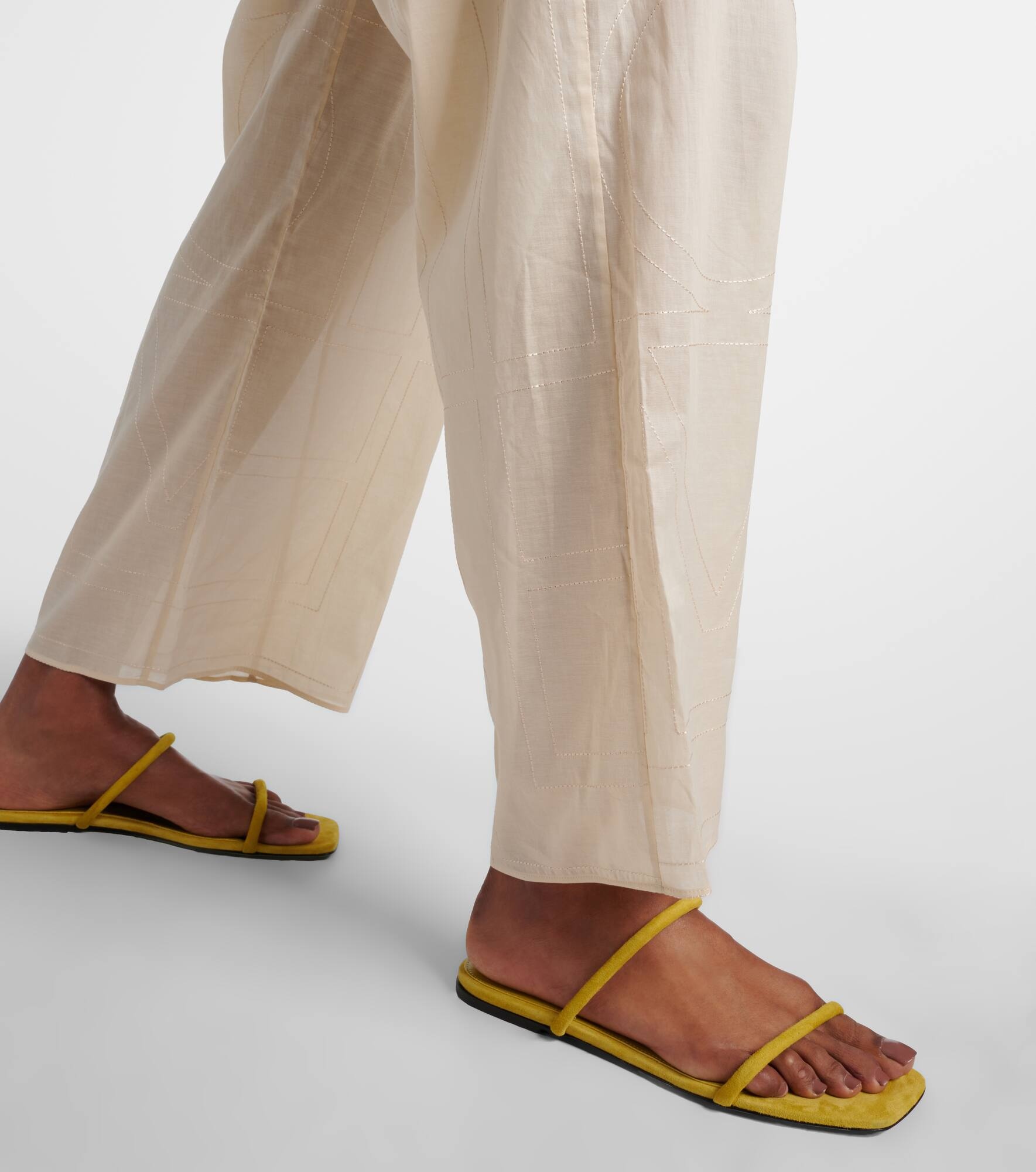 The Minimalist suede sandals - 4