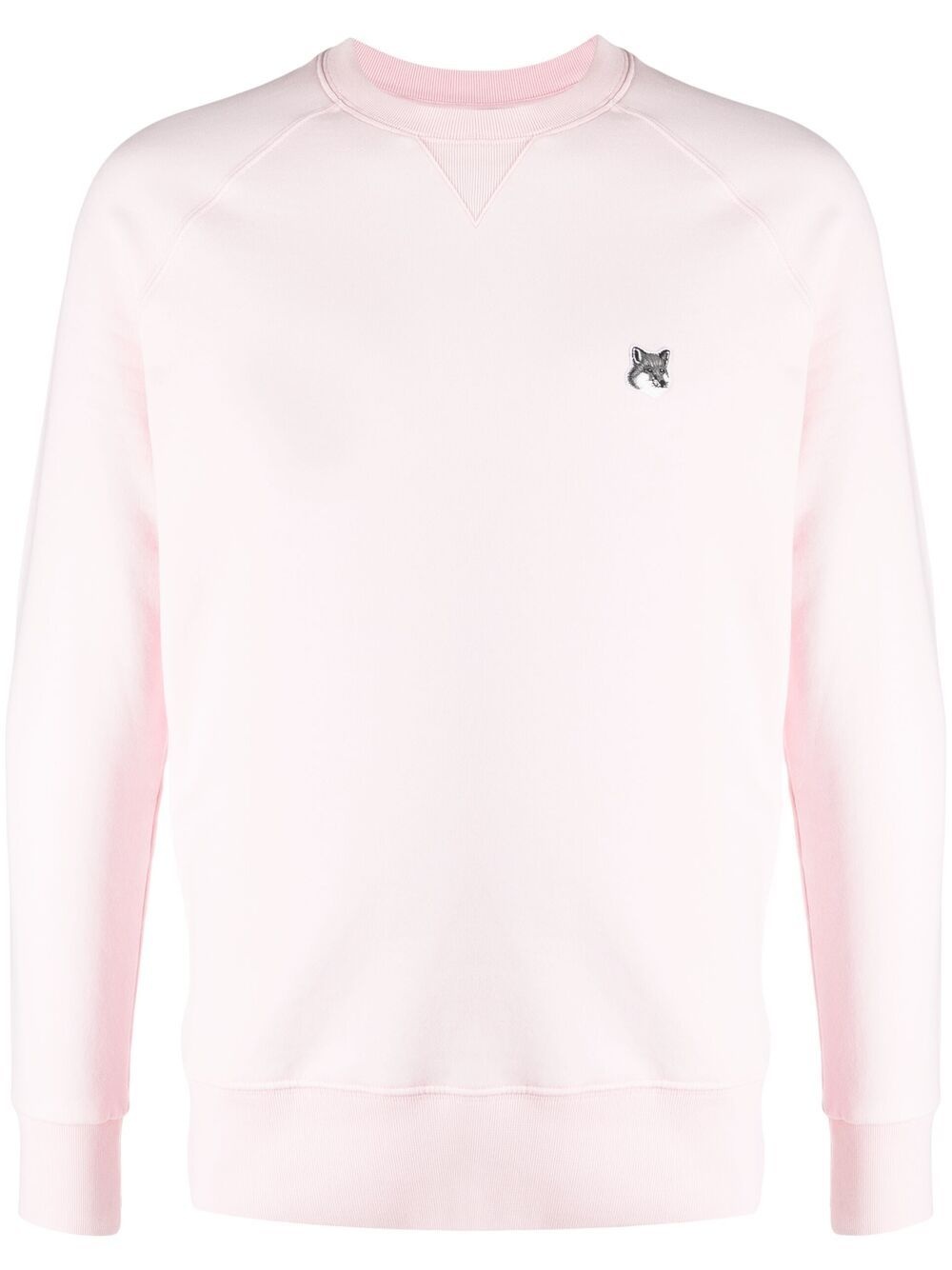 Fox-logo crewneck sweatshirt - 1