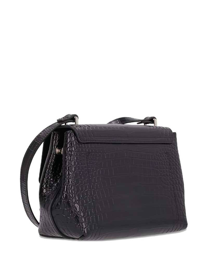 Longchamp Roseau crocodile-effect cross body bag outlook