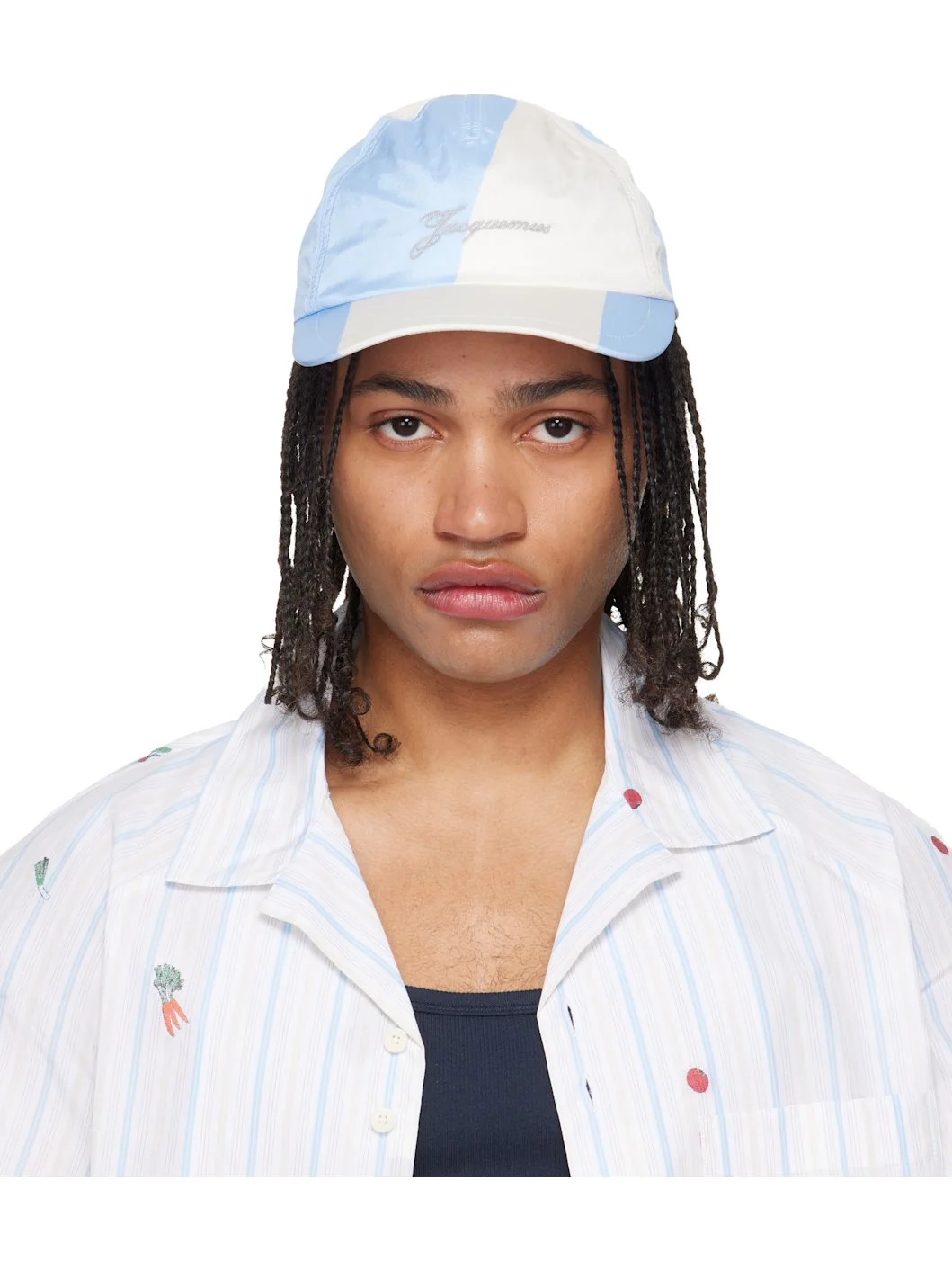 Blue & Off-White 'The Baluchon baseball' Cap - 1