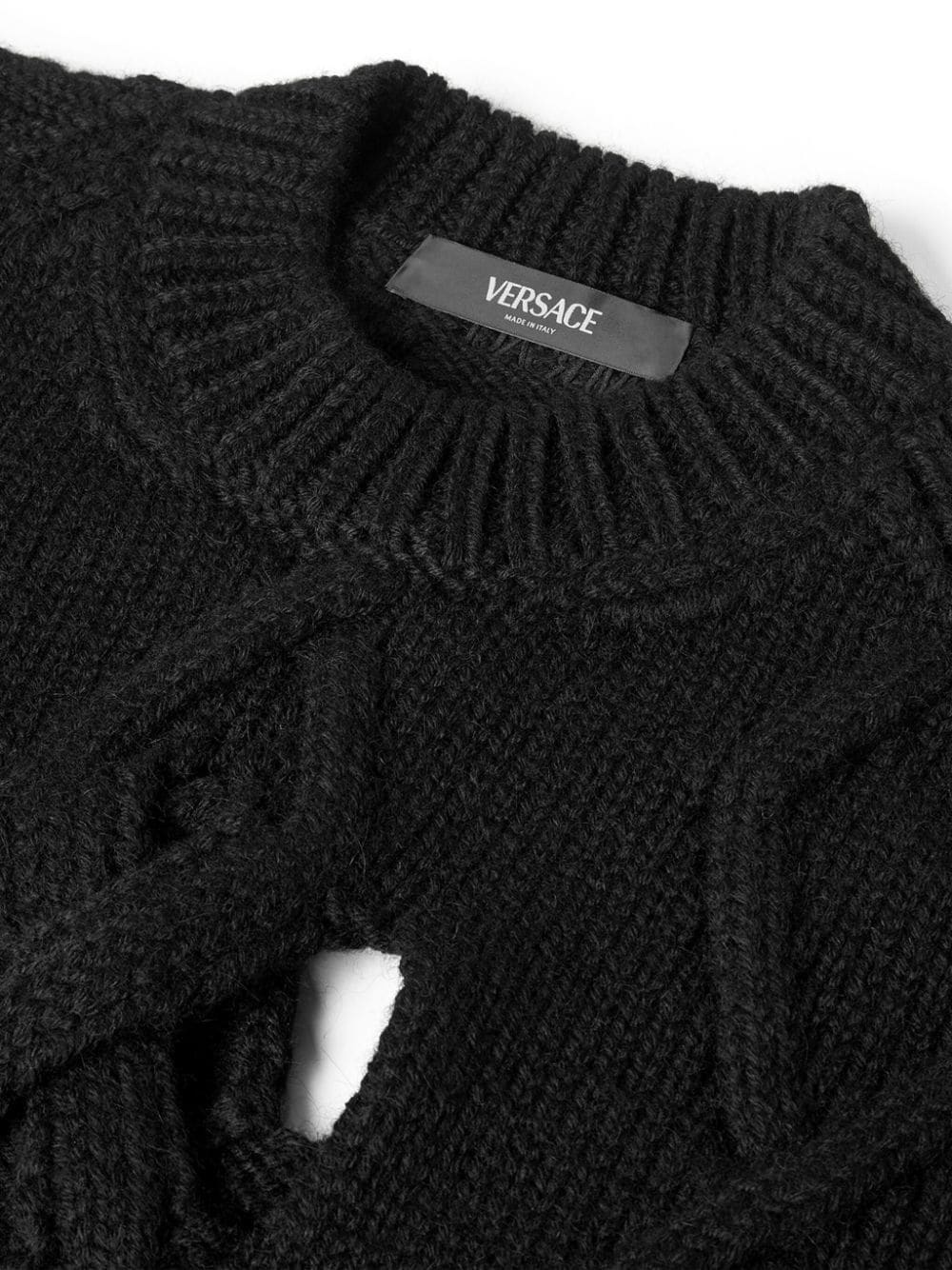 open-knit jumper - 3