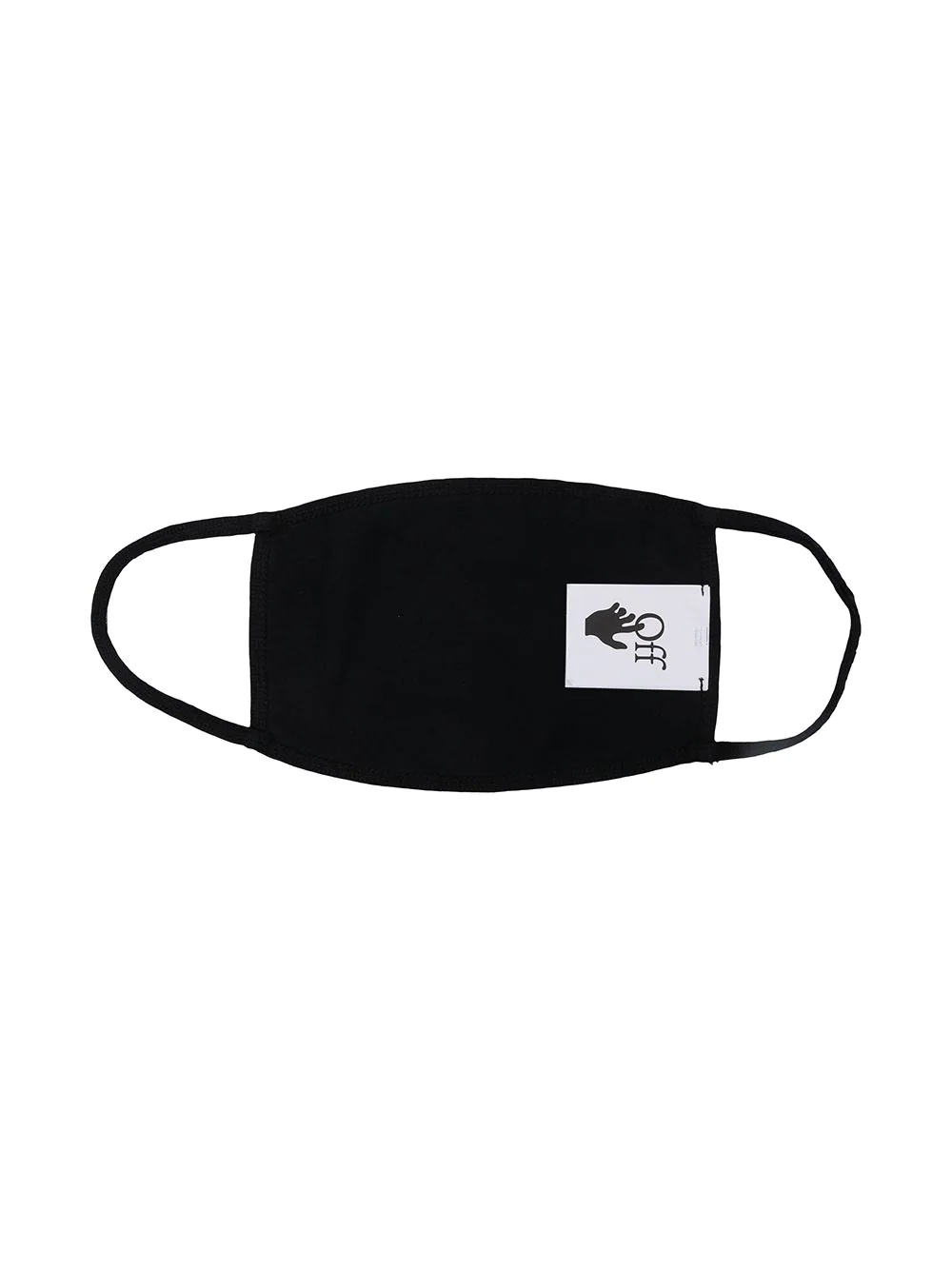 logo-print face mask - 2
