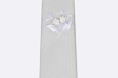 Dior Dior Oblique Embroidered Tie outlook