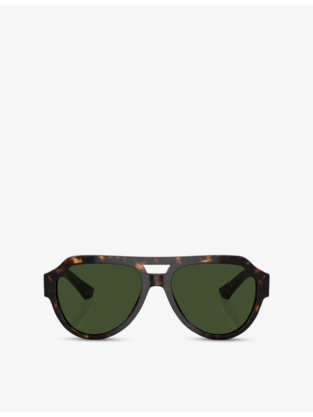 DG4466 Square-Frame Tortoiseshell Nylon Sunglasses - 1