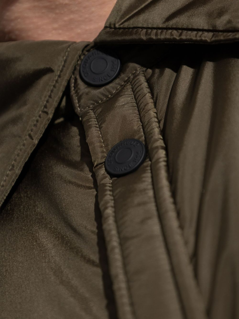 buttoned flap-pocket jacket - 5