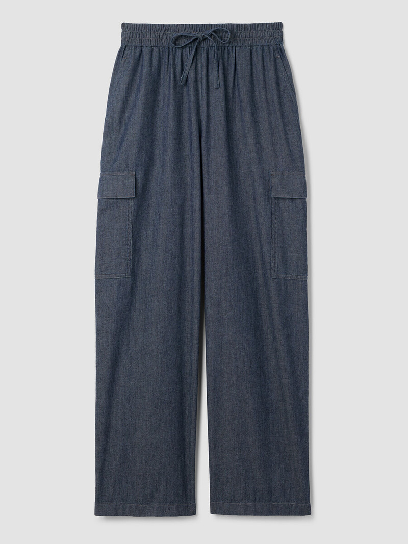 Airy Organic Cotton Twill Cargo Pant 1