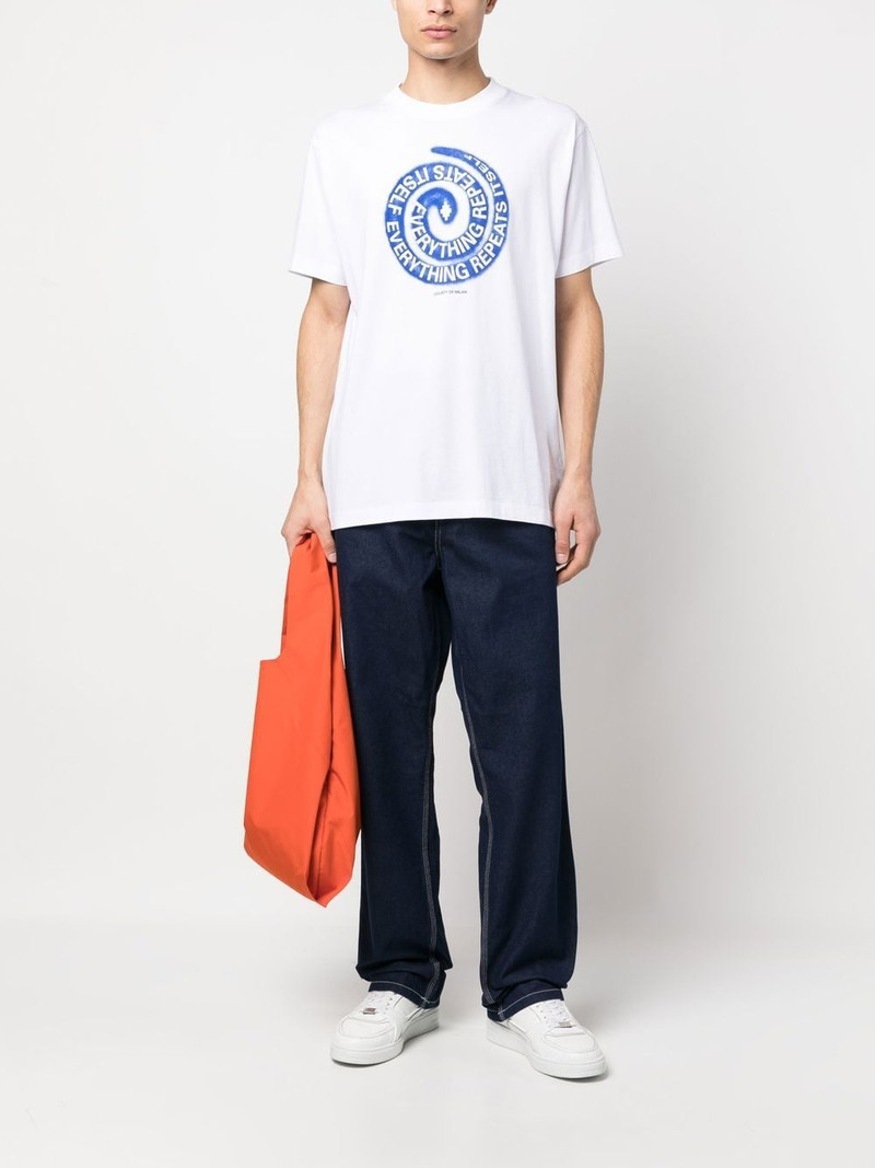 Marcelo Burlon County Of Milan logo-print T-shirt outlook