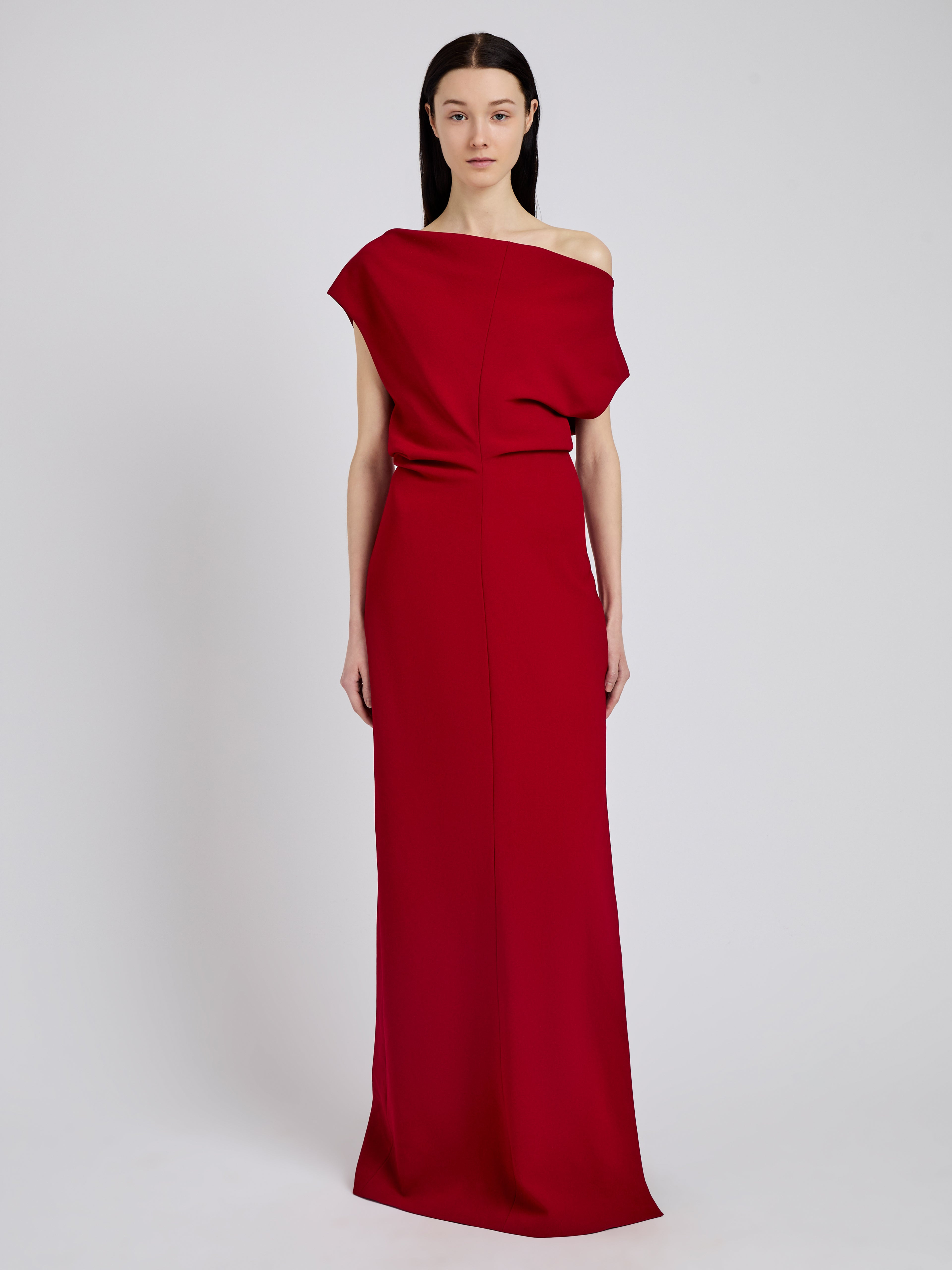 Rosina Dress in Light Double Crepe - 2