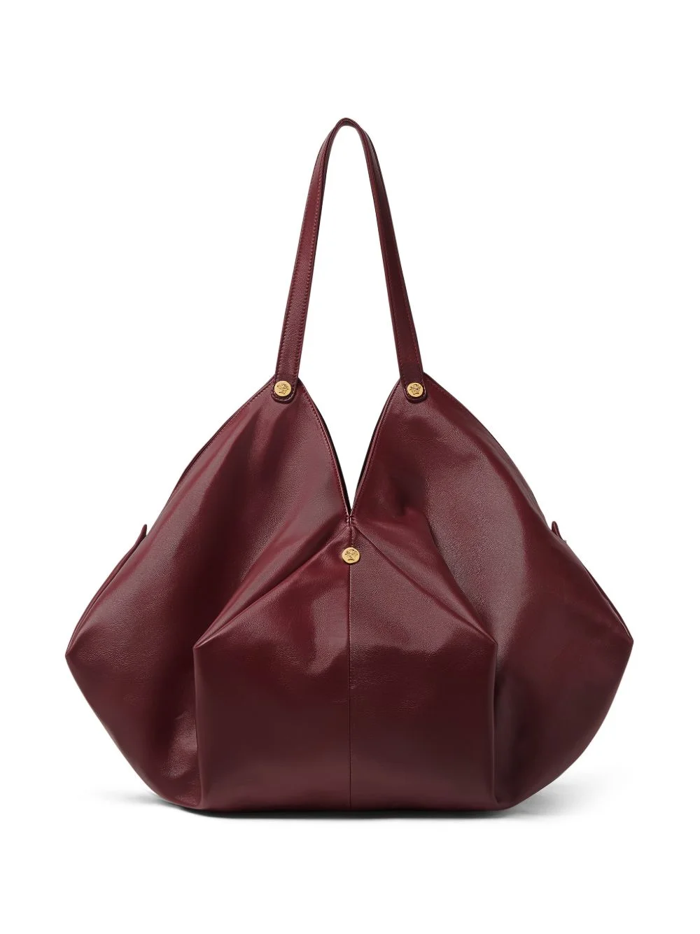 large Protea leather shoulder bag - 1