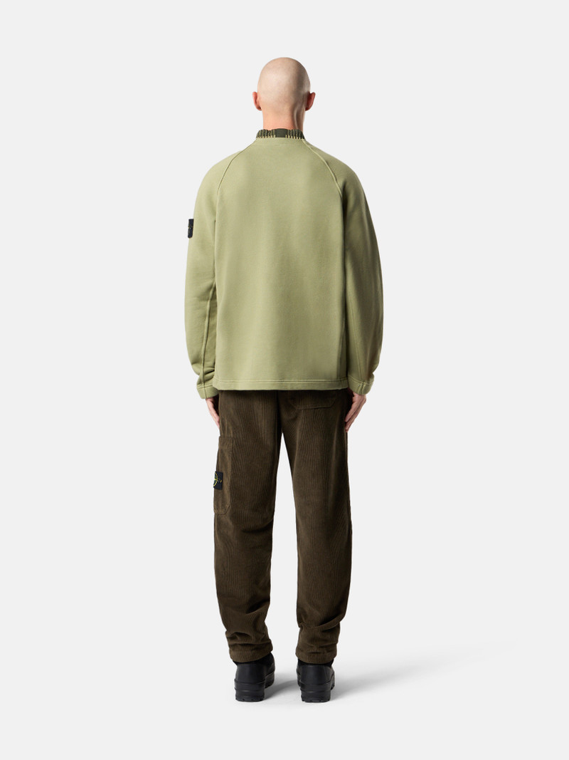 6100081 ORGANIC COTTON DIAGONAL FLEECE 6