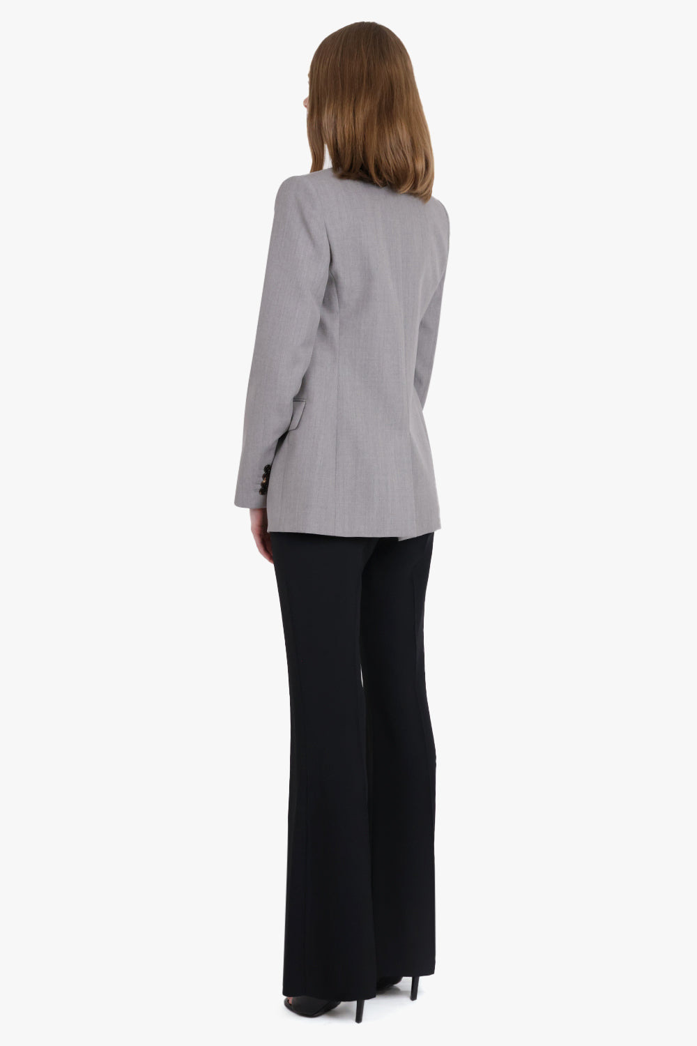 TAILORED SINGLE BREASTED JACKET | SWAN GREY - 4