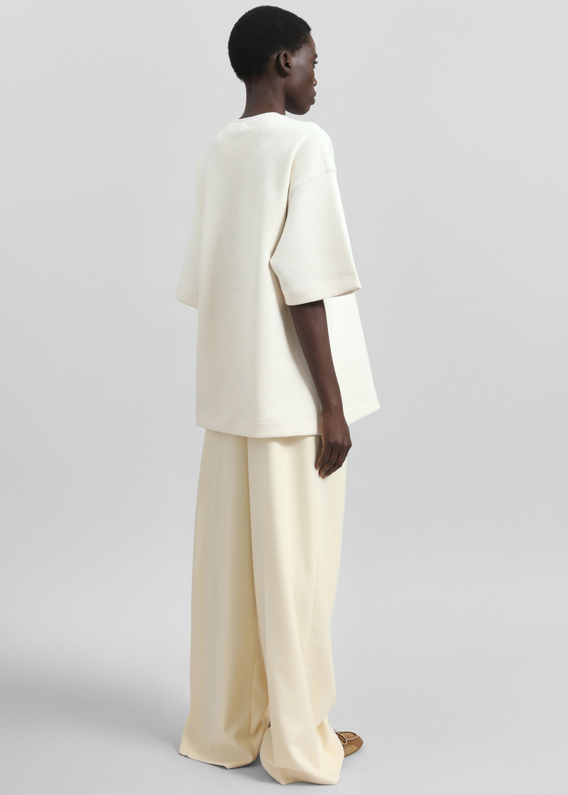 Melor Oversized T-Shirt - Cream 7