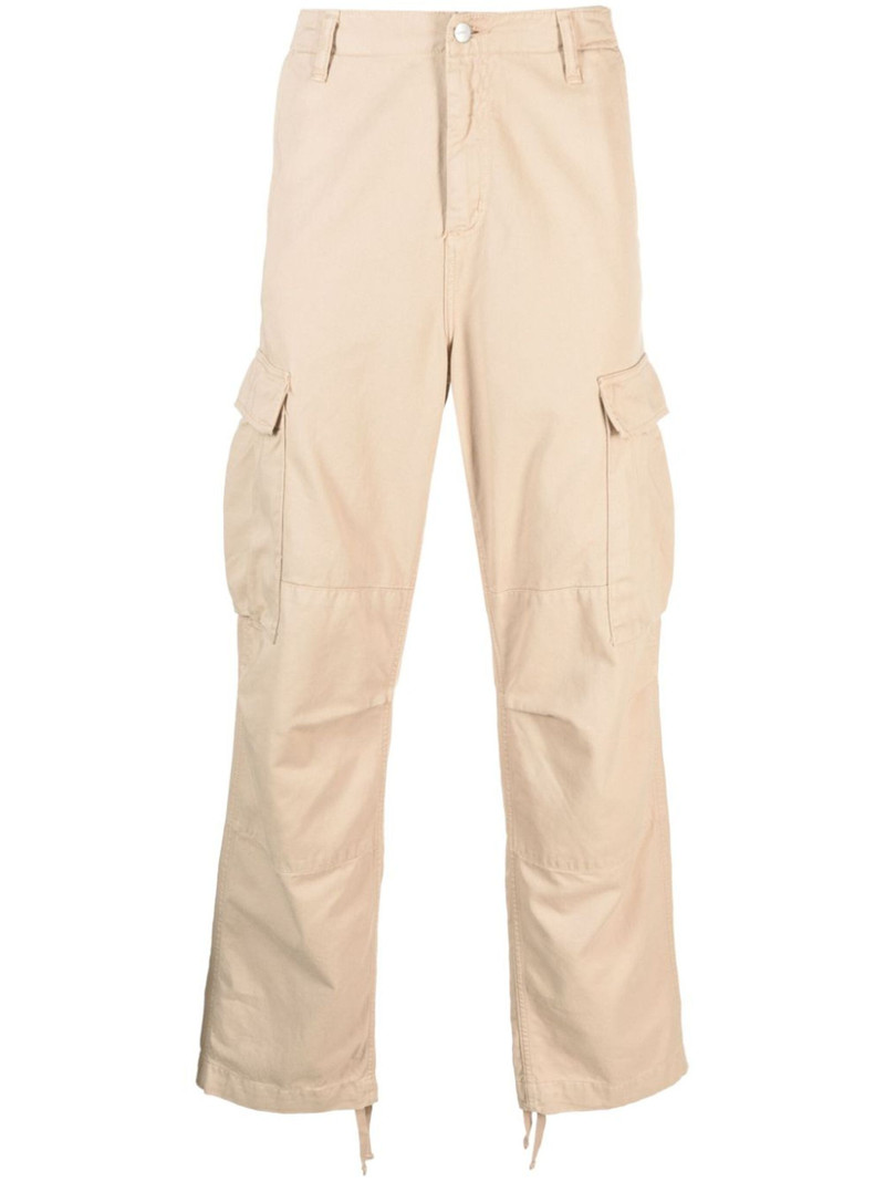 garment-dyed cargo trousers - 1
