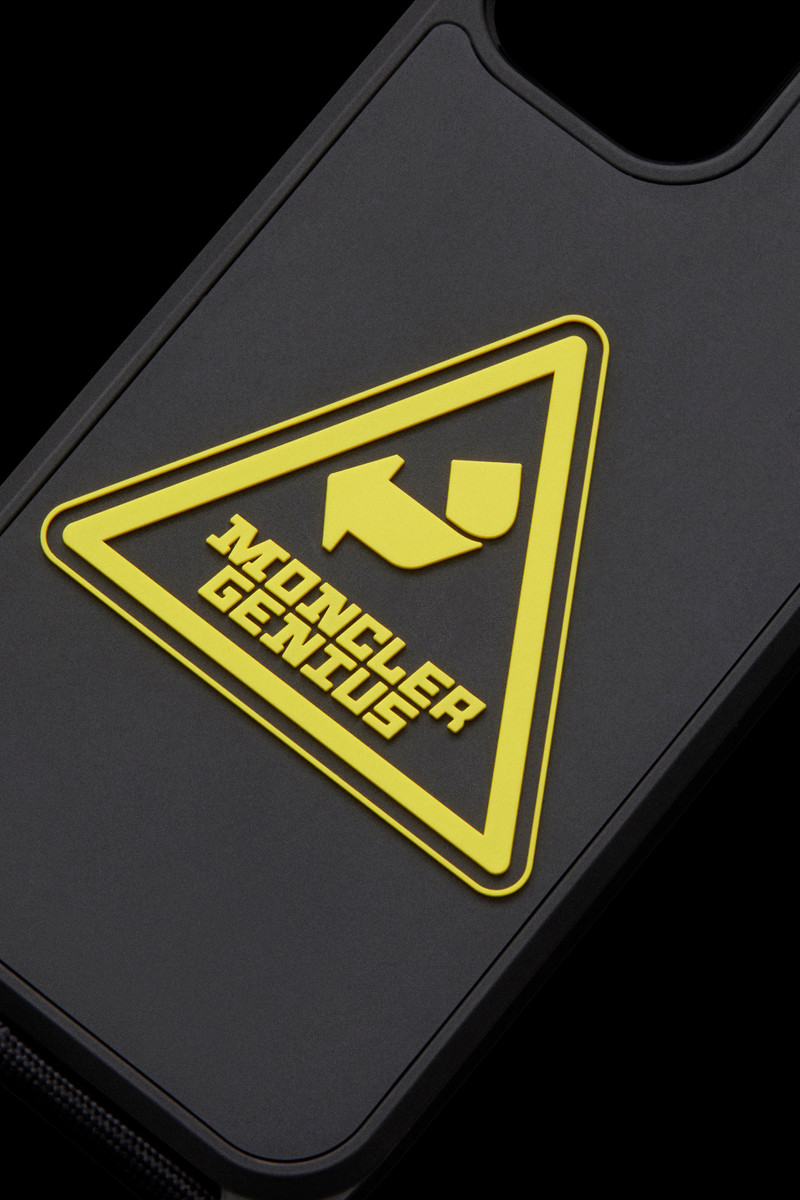 Moncler Phone Case With Triangular Logo outlook