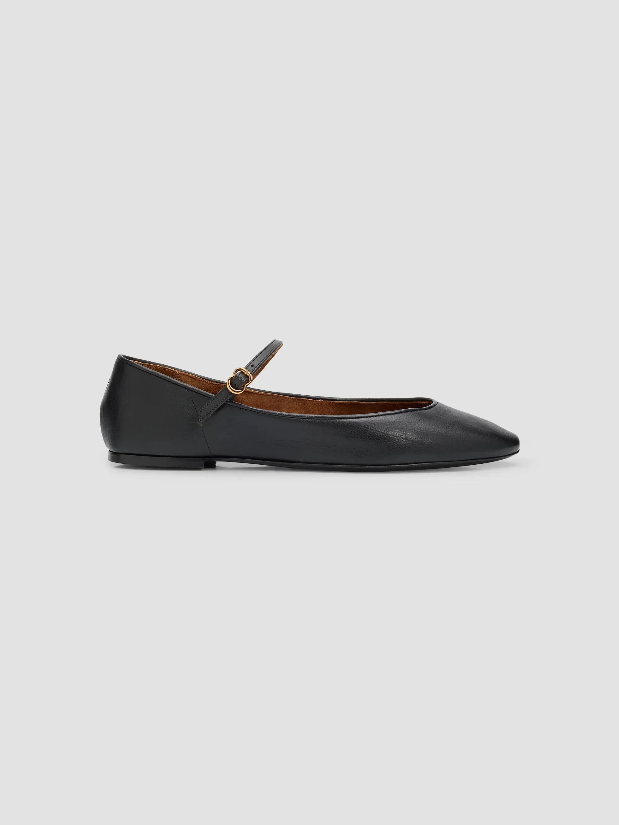 Women's Rule the Day Leather Mary Janes - Soft Calf Black - 1
