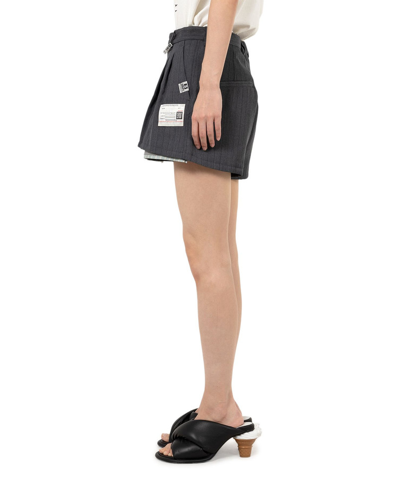 Triple Layered Stripe Shorts 10
