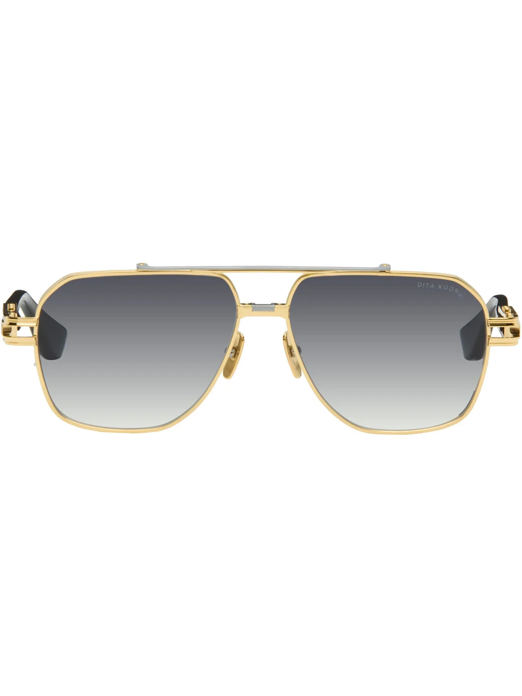 Gold & Silver KUDRU Sunglasses - 1