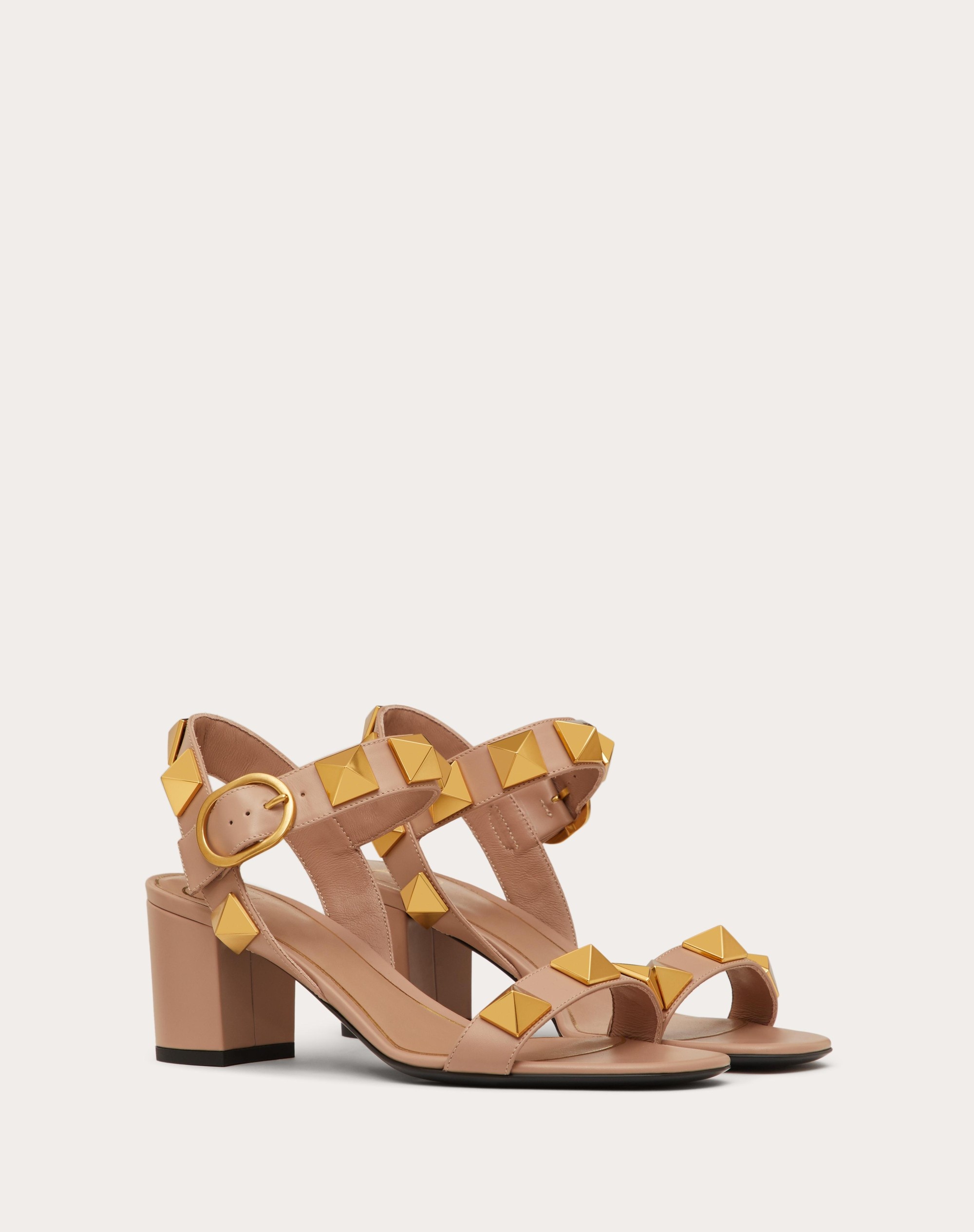 ROMAN STUD CALFSKIN SANDAL 60 MM - 2