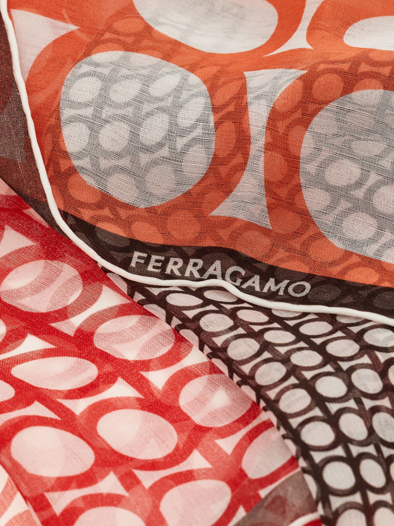FERRAGAMO Gancini shawl outlook