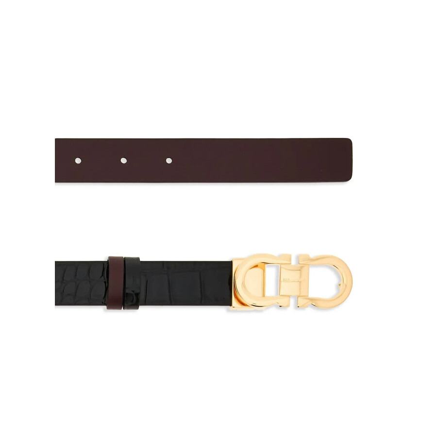 Ferragamo Reversible And Adjustable Gancini Belt - 2