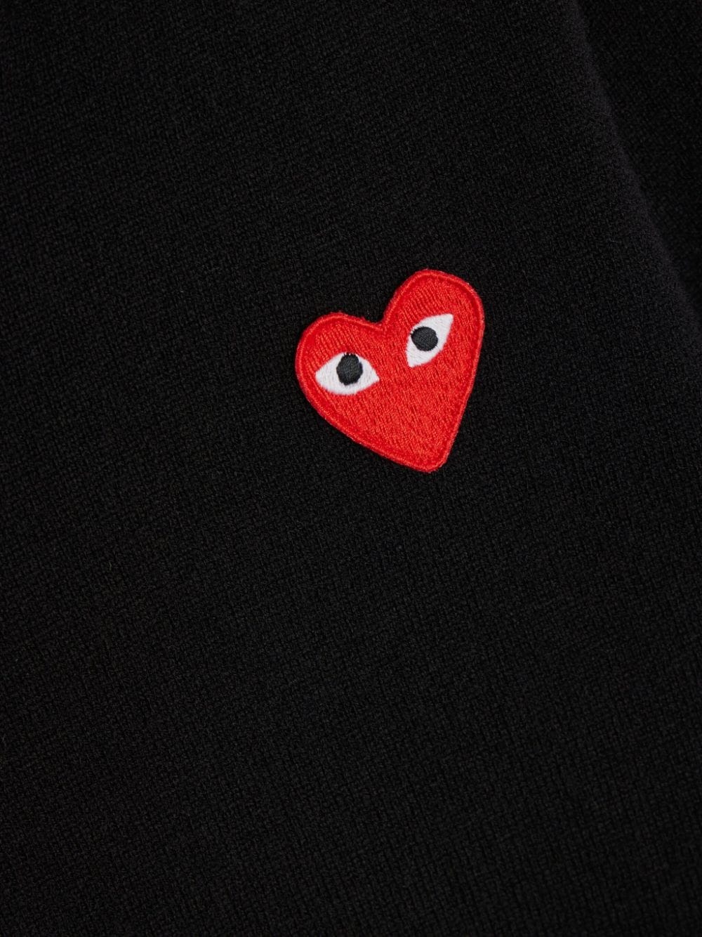 logo-patch cotton jumper - 3