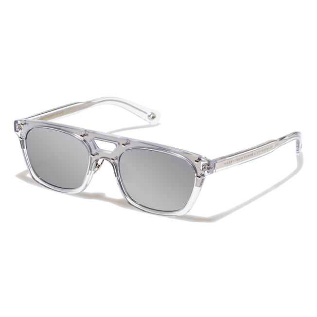Unisex Sunglasses Silver Mirror - 2