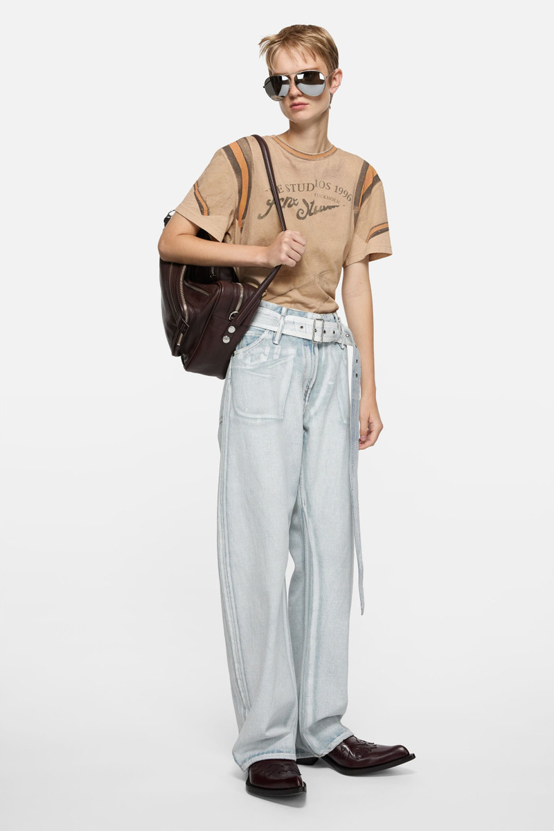 Acne Studios Graphic t-shirt - Sand beige outlook