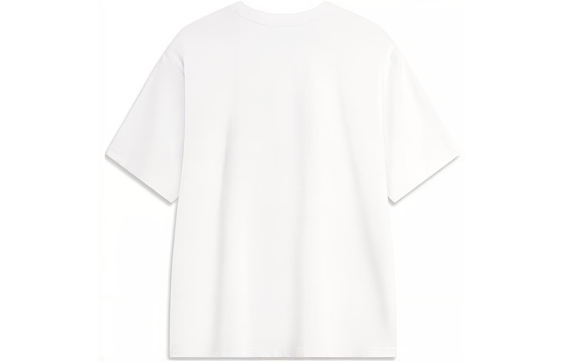 Li-Ning Hoops Comics Graphic T-shirt 'White' AHSU673-4 - 2