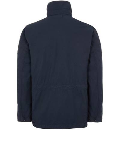 Stone Island 40933 GARMENT-DYED NYLON COTTON BATAVIA  BLUE outlook