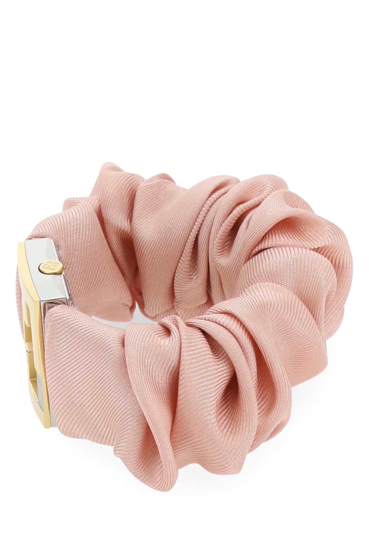 Fendi Women Stainless Steel And Pink Nylon Fendimania Baguette Watch - 3