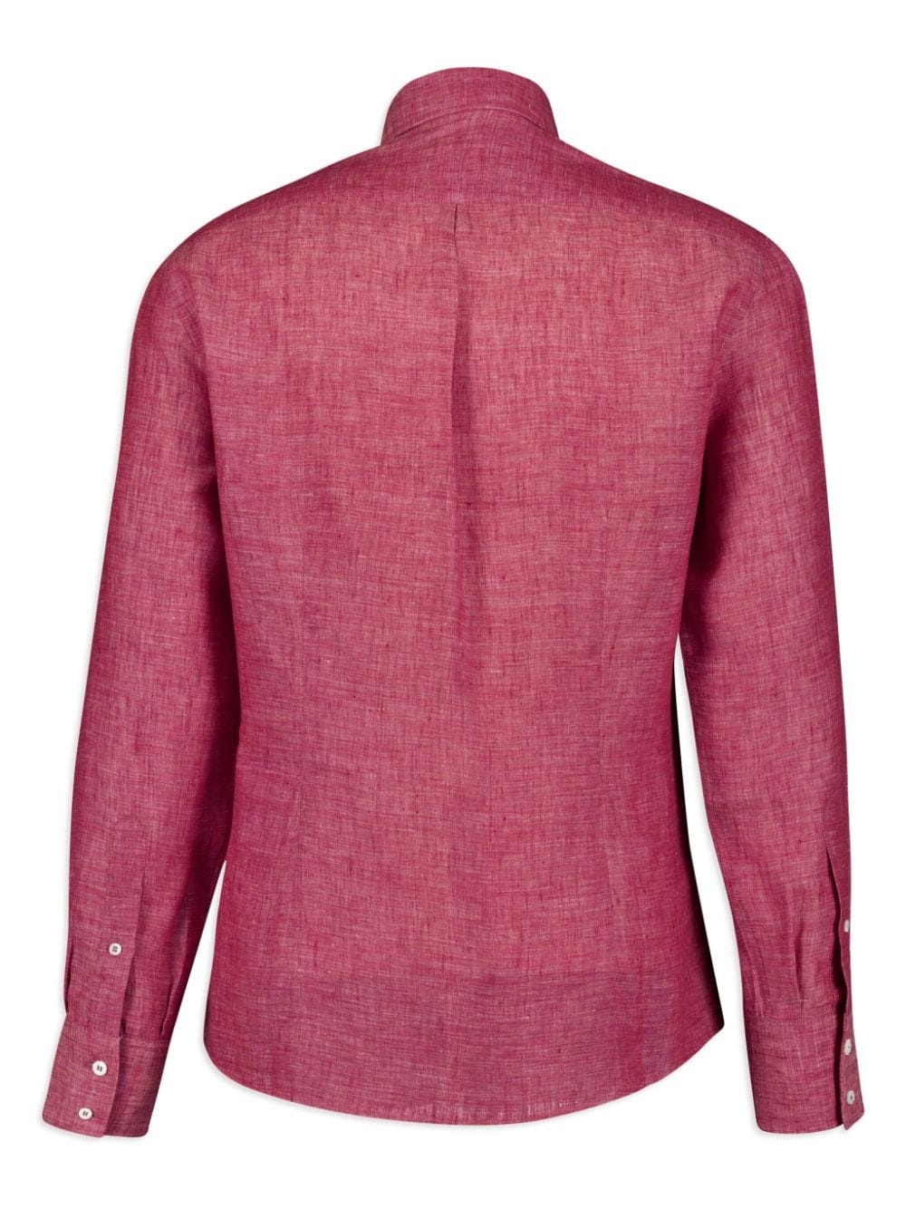 long-sleeve linen shirt - 2