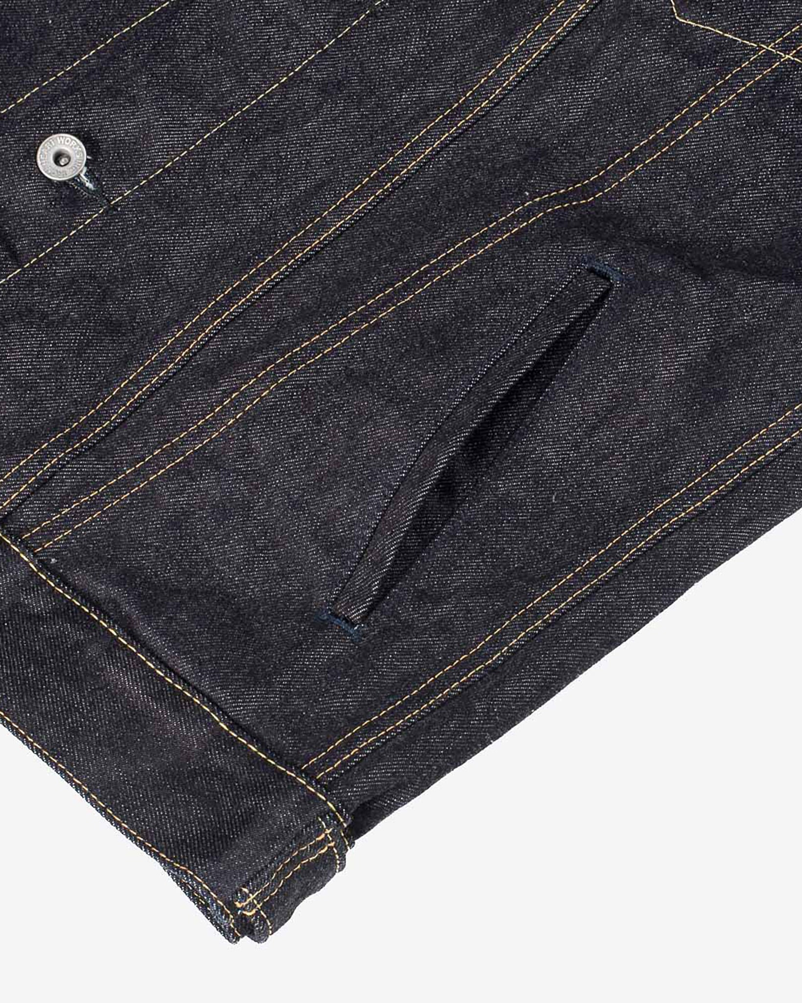 IH-526J-142 14oz Selvedge Denim Modified Type III Jacket -  Indigo - 11