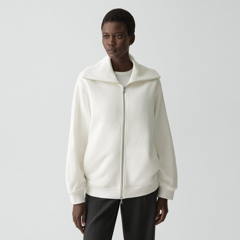 Zip Jacket in Lounge Terry 3