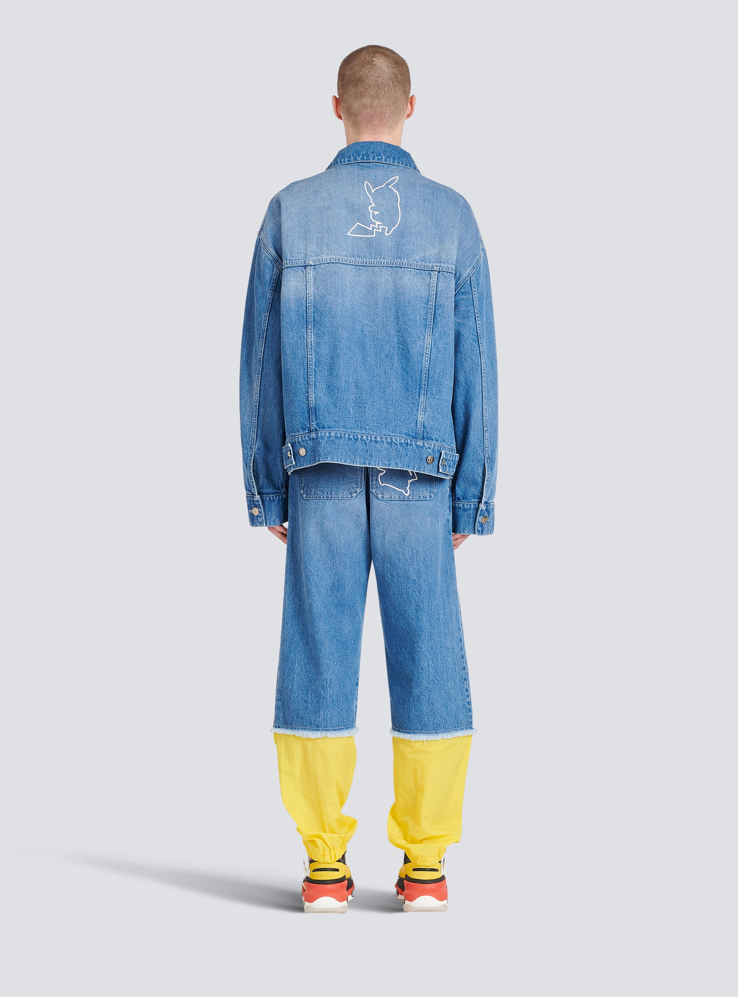 Unisex - Pokémon print denim jacket - 2