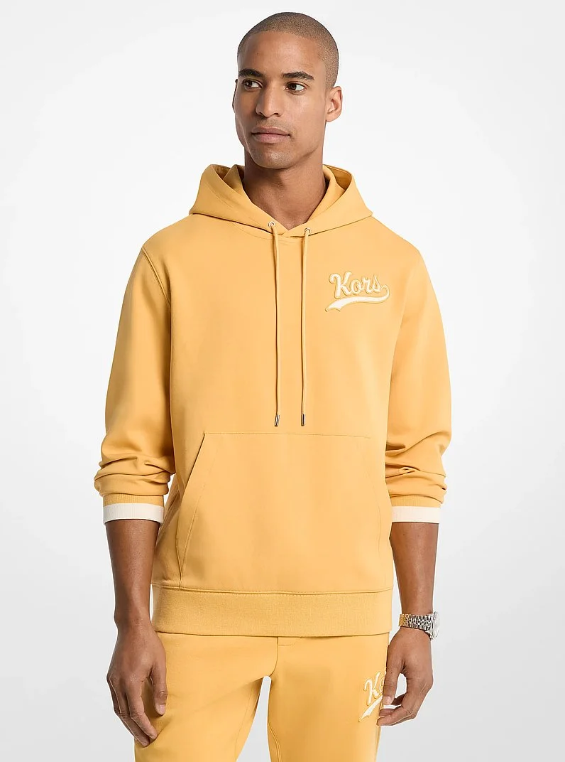 KORS Varsity Knit Cotton Blend Hoodie - 1