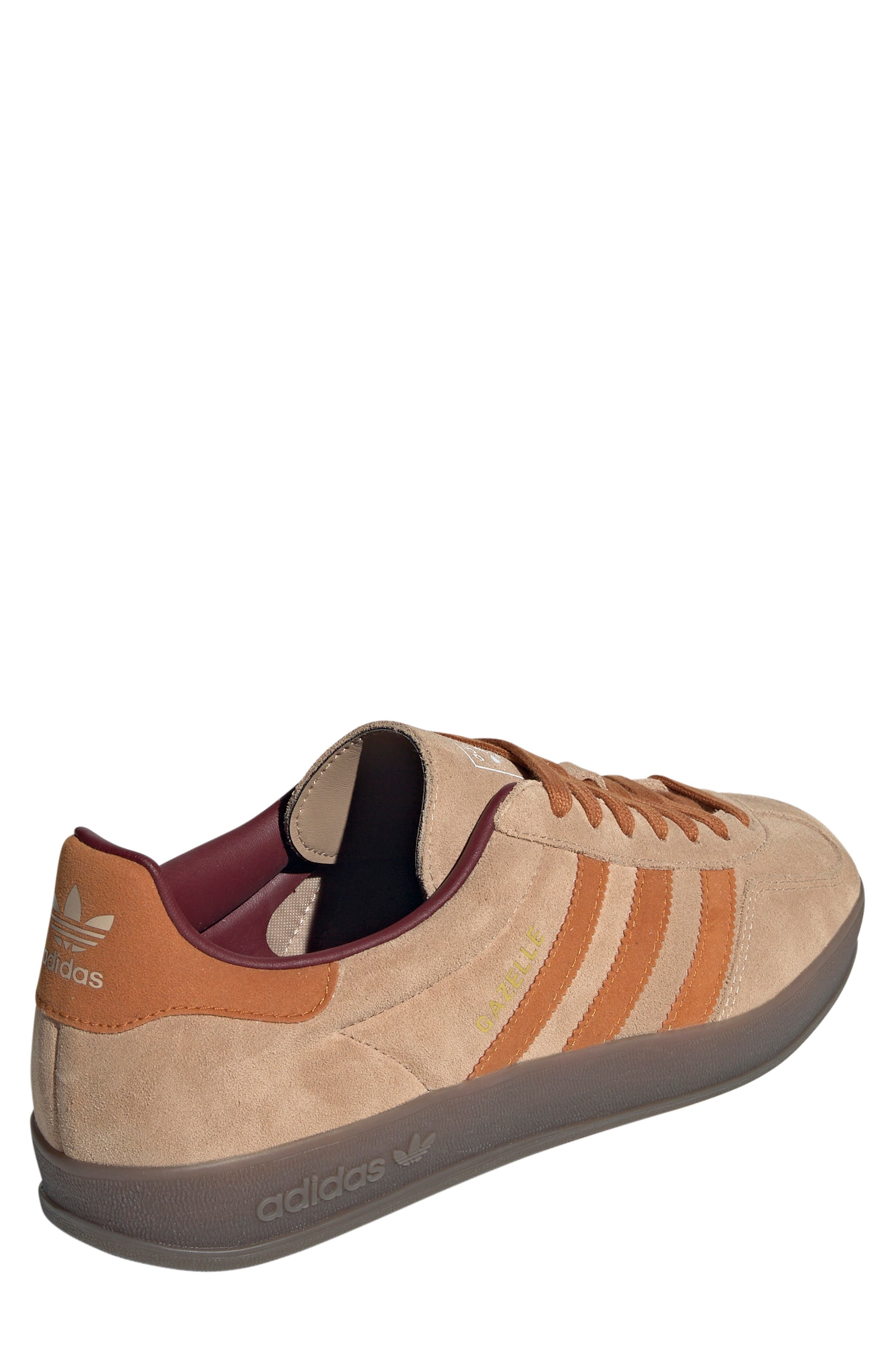 adidas Gazelle Indoor Sneaker in Sandstone/ochre/shadow Red at Nordstrom - 2