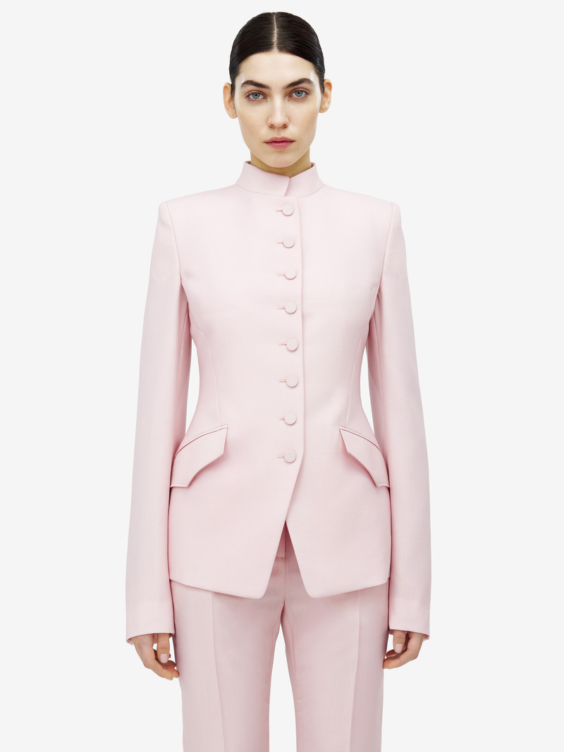 Alexander McQueen Single-breasted Buttoned Jacket outlook