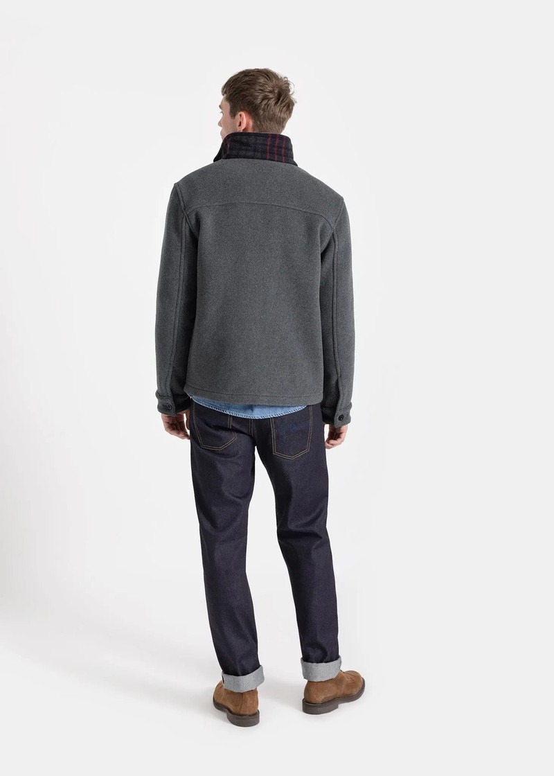 Men's Ainslie Donkey Jacket Grey 6