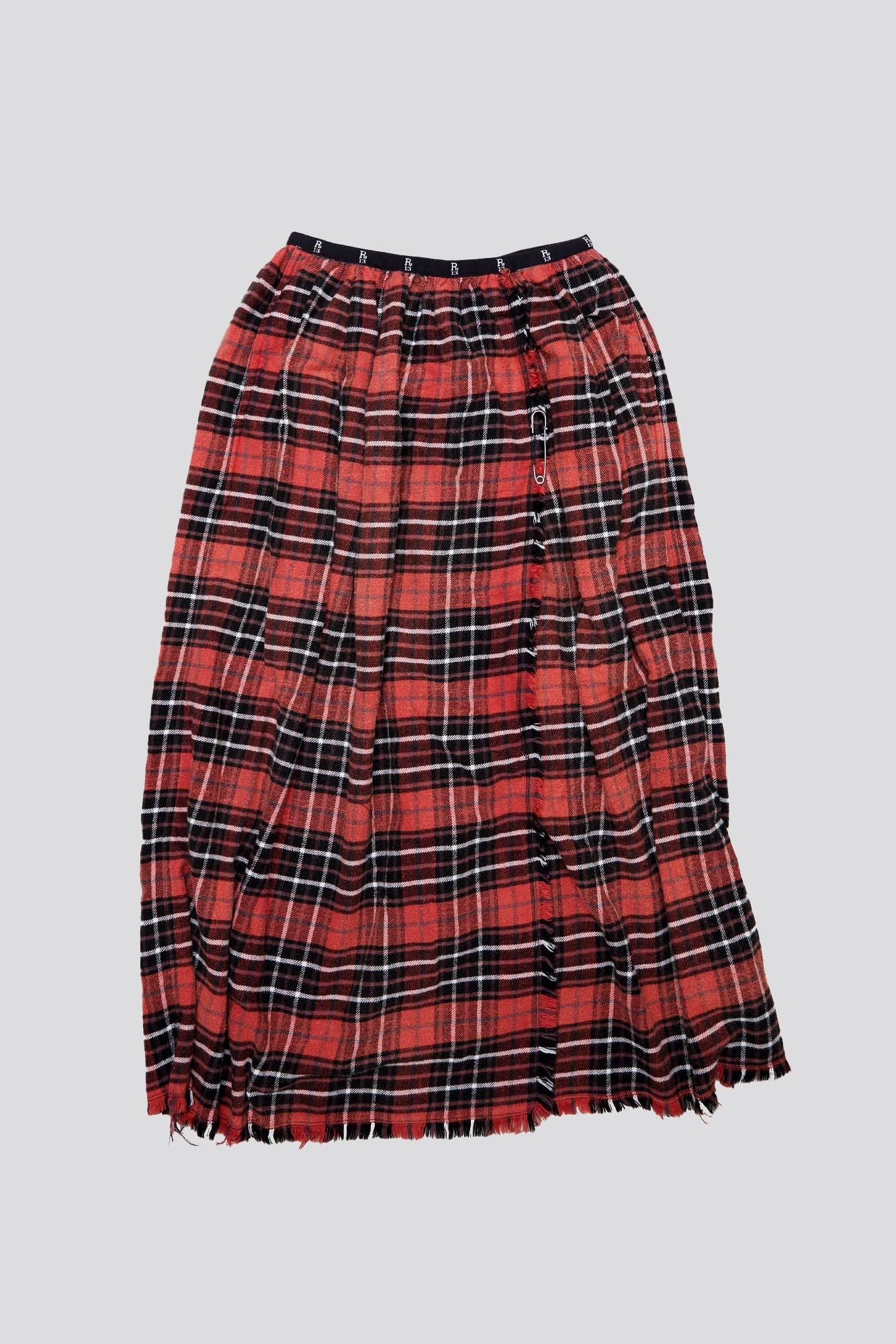 KILT SKIRT - RED AND BLACK - 1