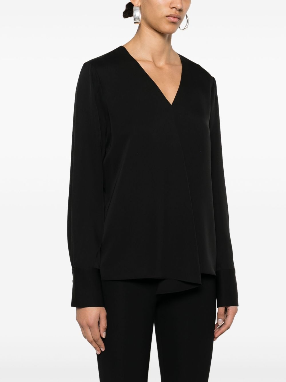 silk georgette blouse - 3