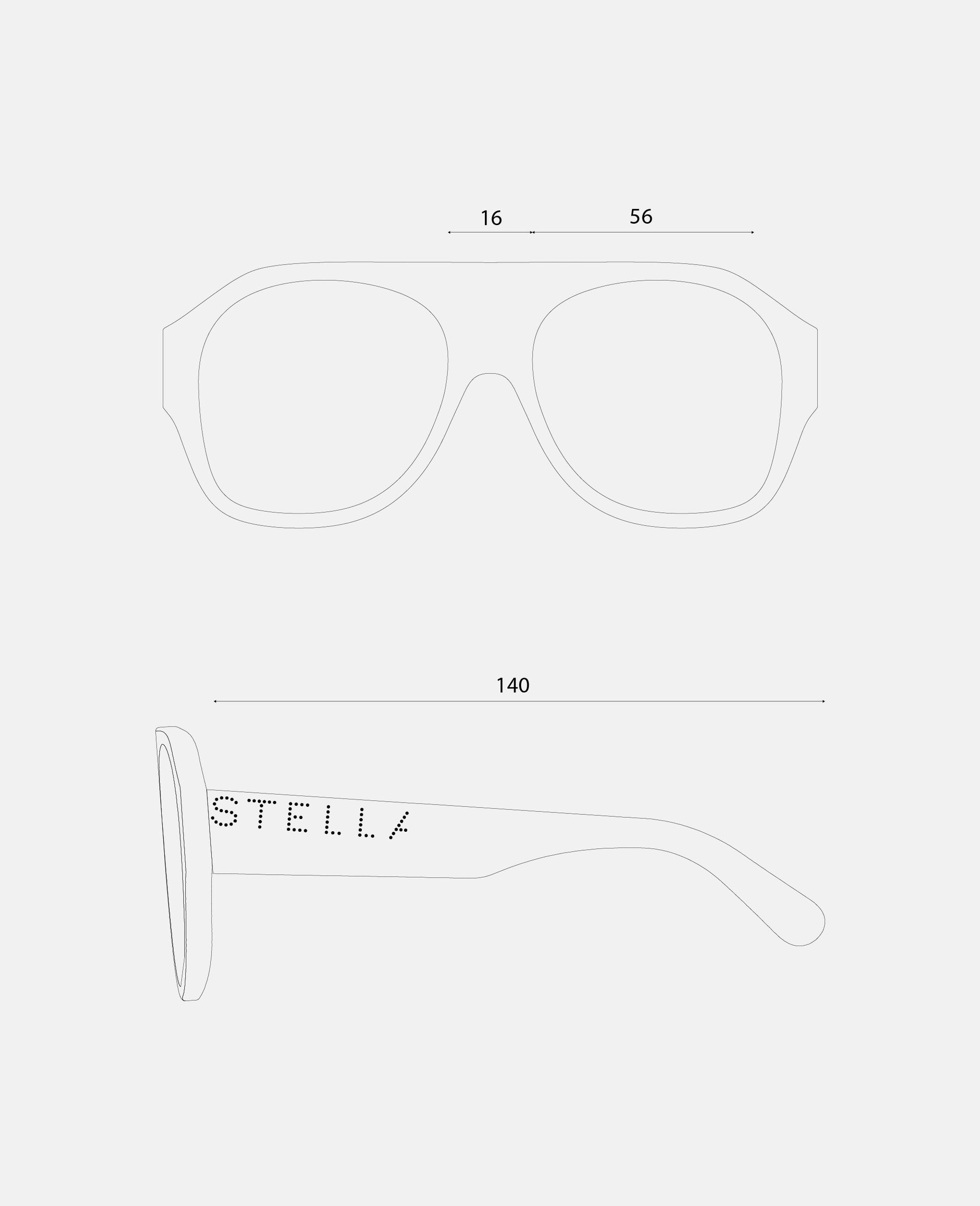 Logo Chunky Aviator Sunglasses - 4