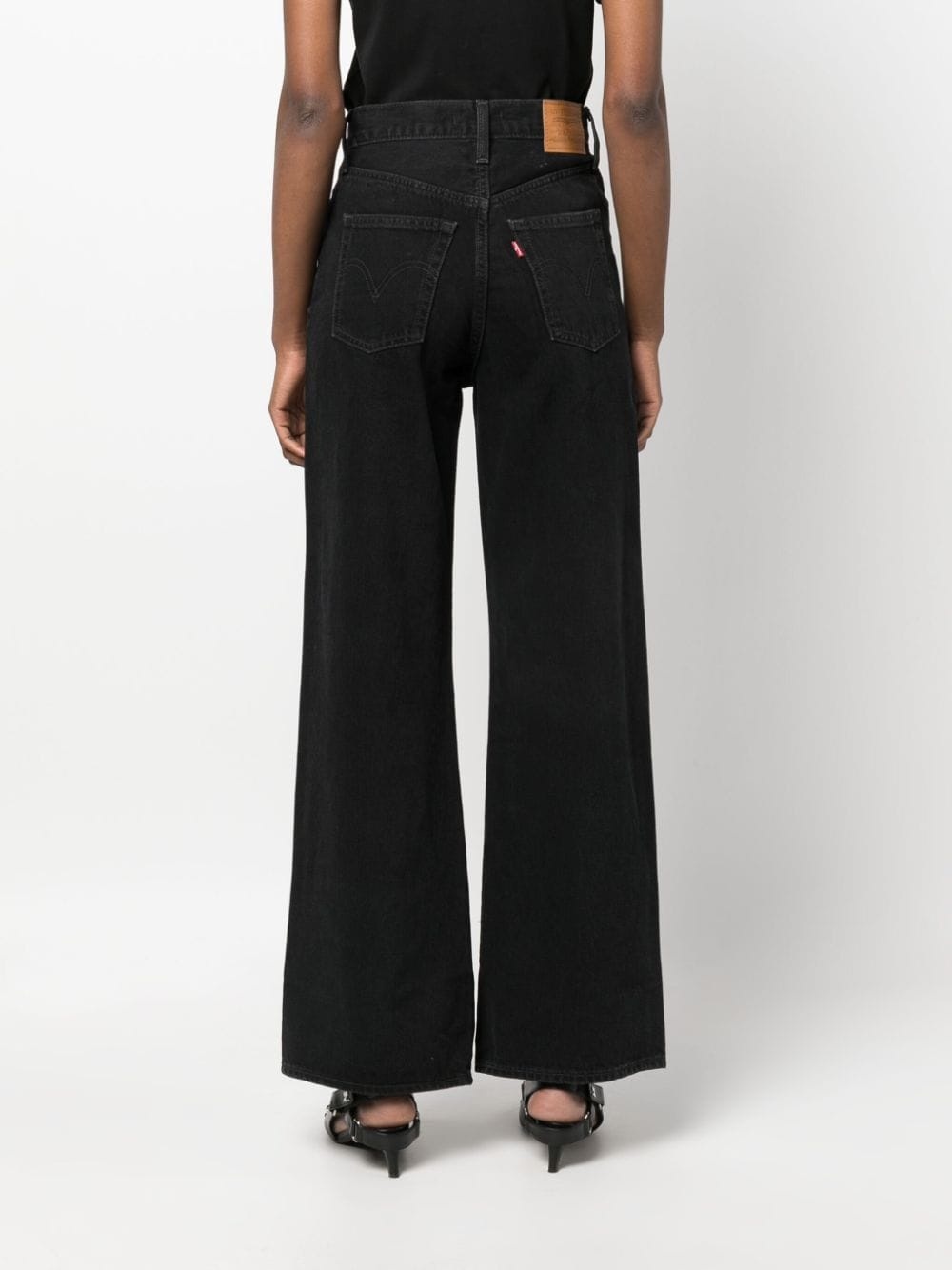 Ribcage high-waisted wide-leg jeans - 4